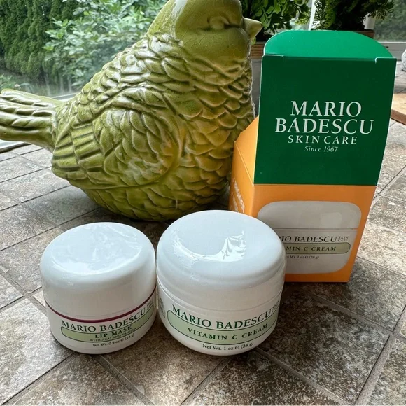 Mario Badescu VITAMIN C CREAM and LIP MASK new FULL SIZED açai and vanilla - Picture 9 of 9